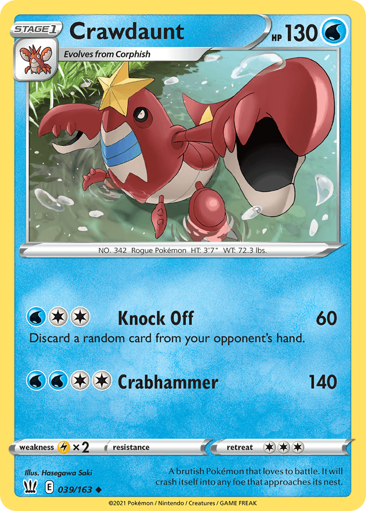 Crawdaunt 039/163