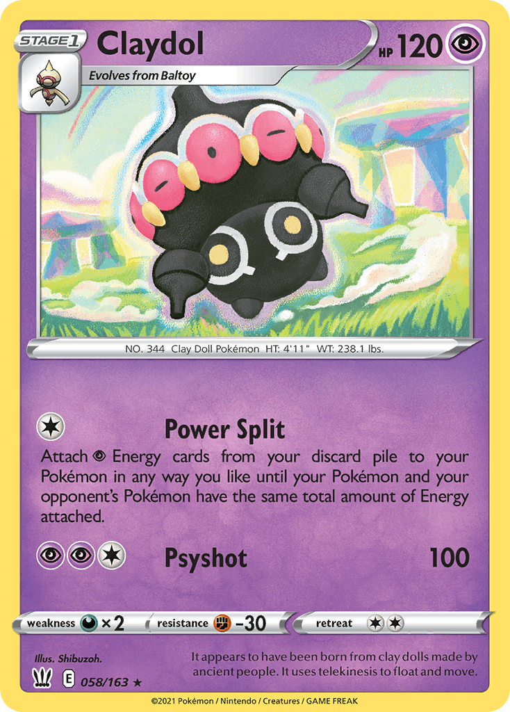 Claydol 058/163