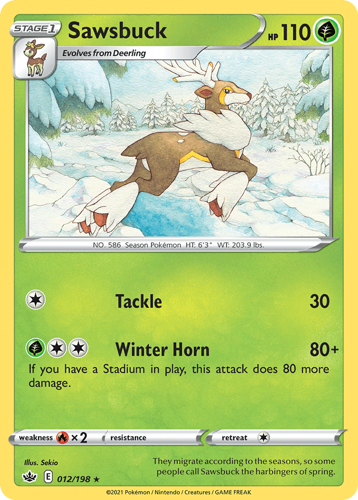 Sawsbuck 012/198