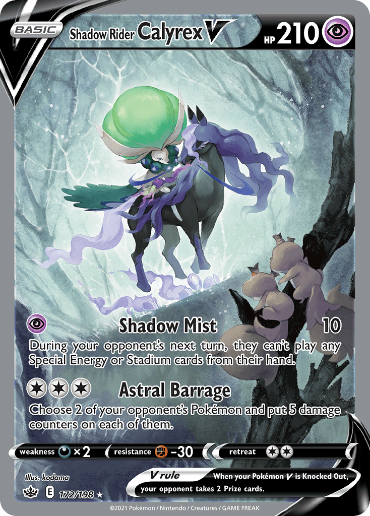 Shadow Rider Calyrex V 172