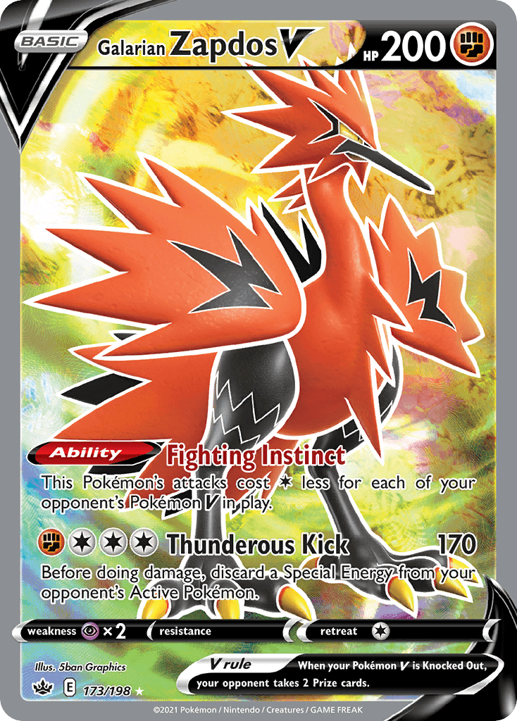 Galarian Zapdos V 173