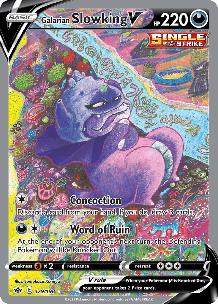 Galarian Slowking V 179