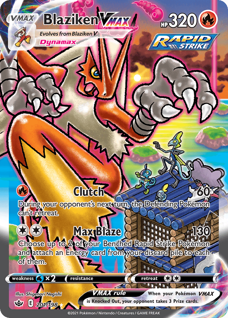 Blaziken VMAX 201