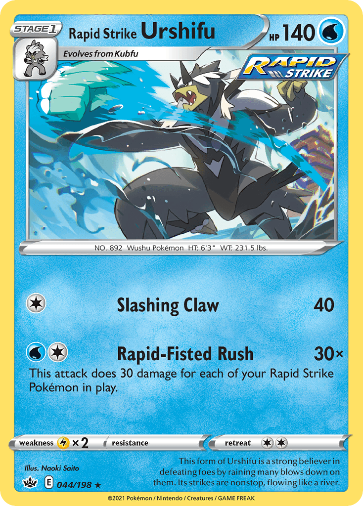 Rapid Strike Urshifu 044/198