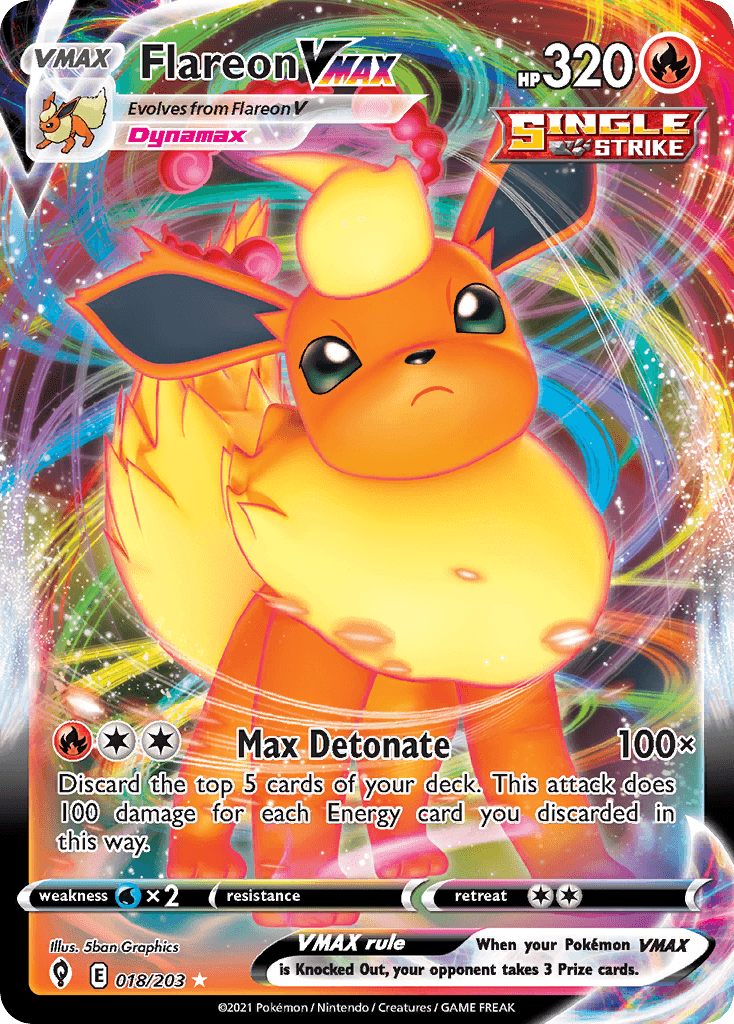 Flareon VMAX 018/203
