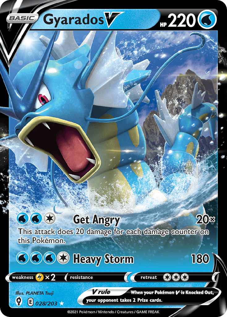 Gyarados V 028/203