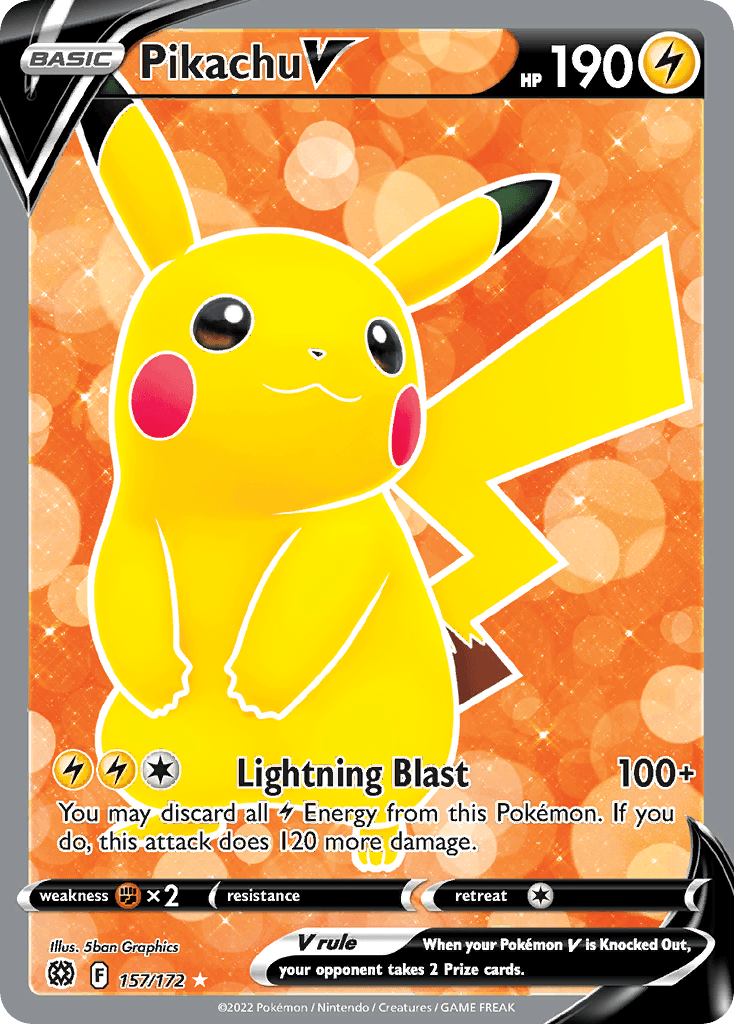 Pikachu V 157