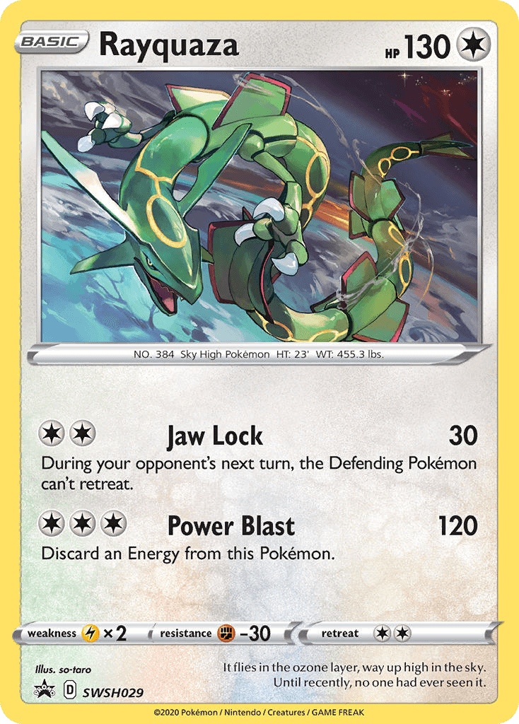 Rayquaza SWSH029