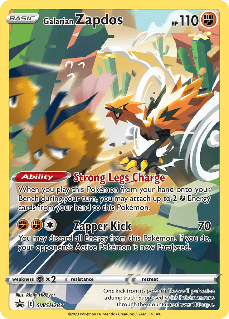 Galarian Zapdos SWSH283