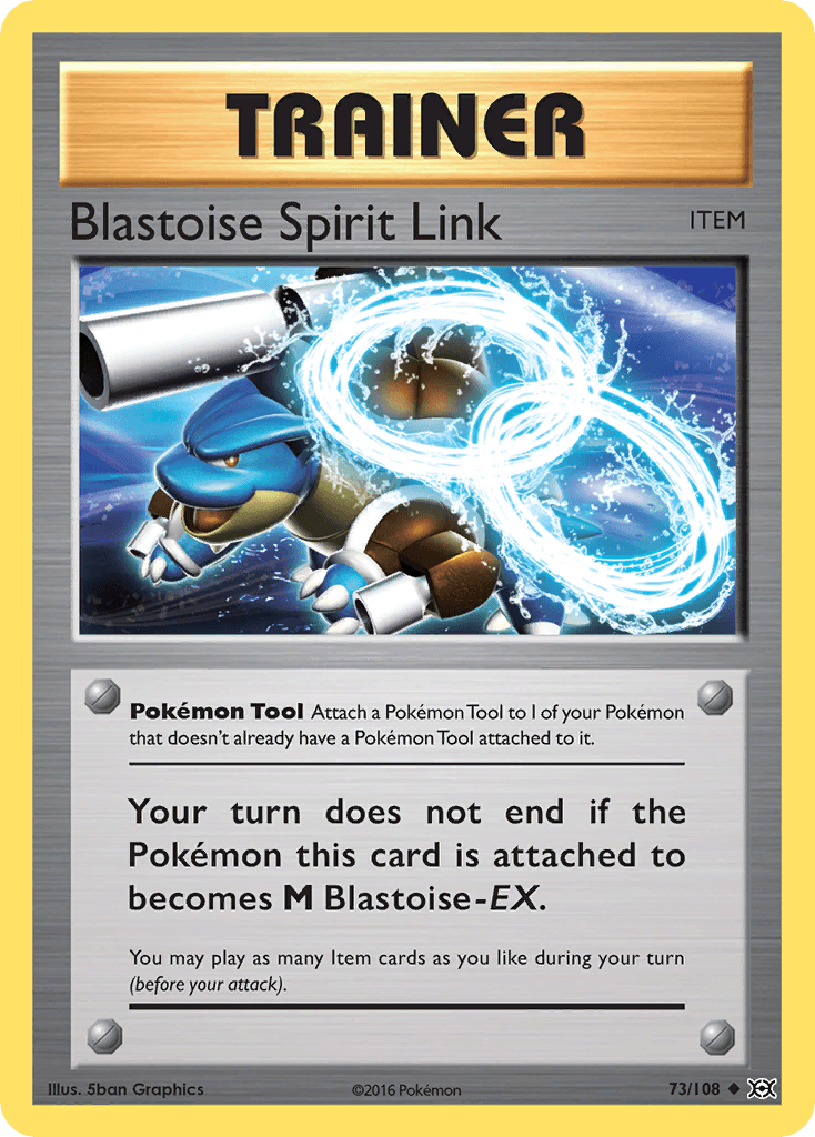 Blastoise Spirit Link 73