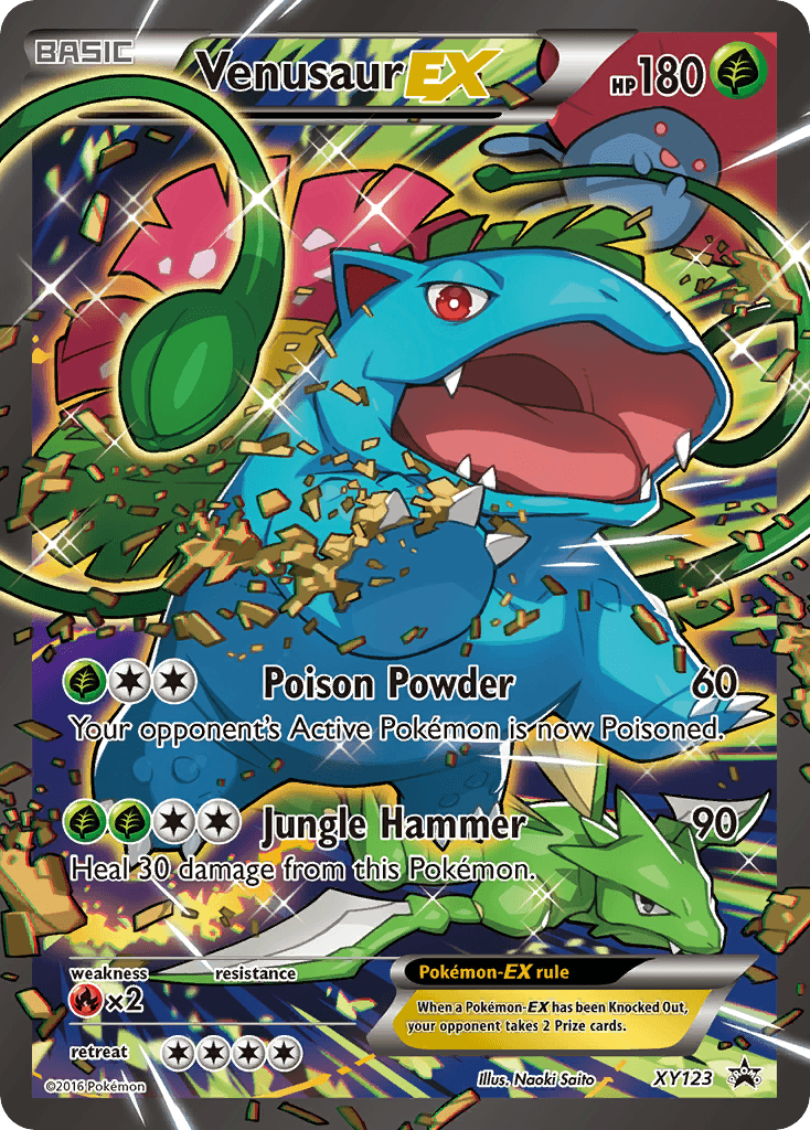 Venusaur-EX XY123
