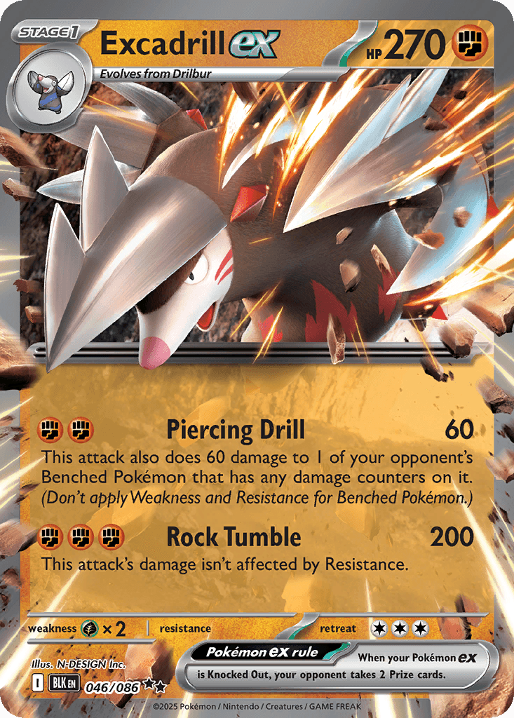 Excadrill ex 046/086