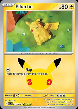 Pikachu (05/30) 027/128