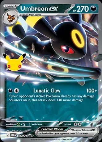 Umbreon ex 092/128